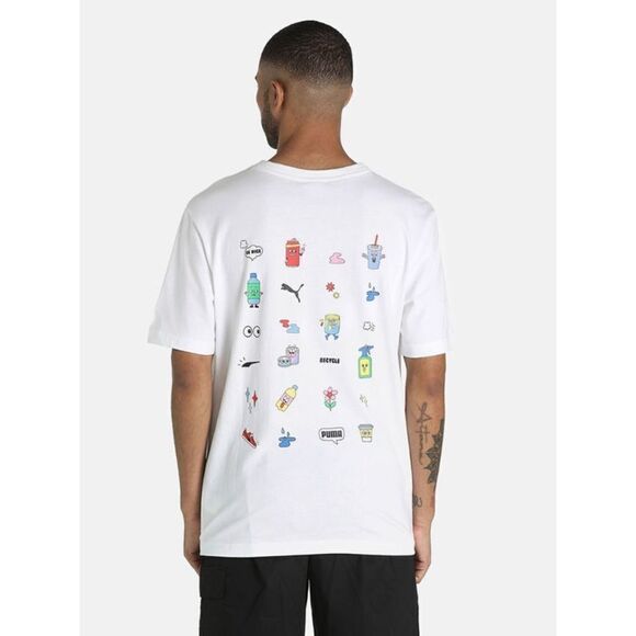 Puma Downtown Graphic Tee Size XL - Picture 1 of 7